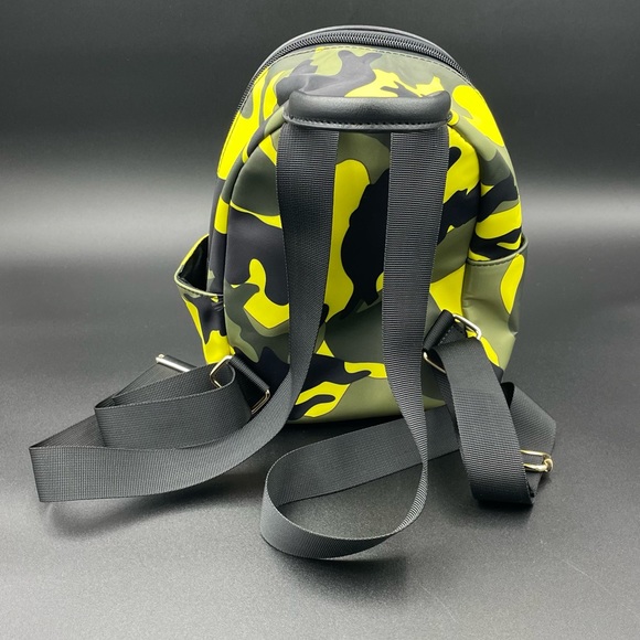 Neon Green Camo LD Mini Backpack - Picture 3 of 10